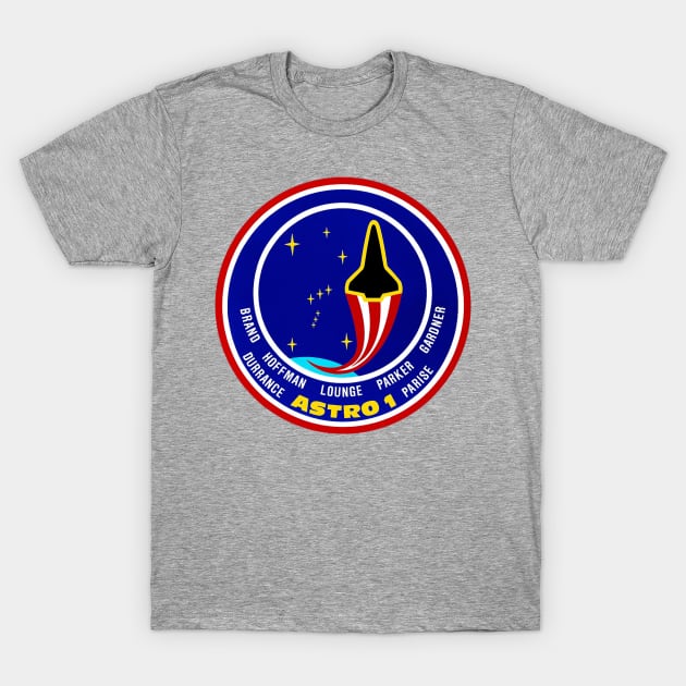 STS-35 Mission Patch T-Shirt by Spacestuffplus